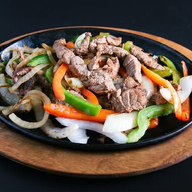 Tradicional Fajitas.
