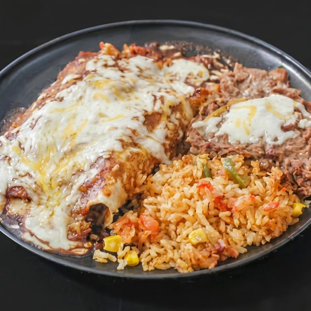 Traditional Enchiladas.